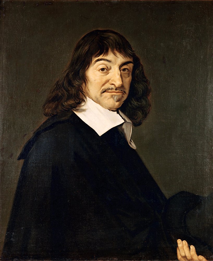 Retrato de René Descartes (Frans Hals, c. 1649 — dominio público)