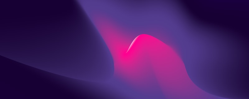 Gradiente abstracto en tonos magenta y violeta que evoca ondas y campos